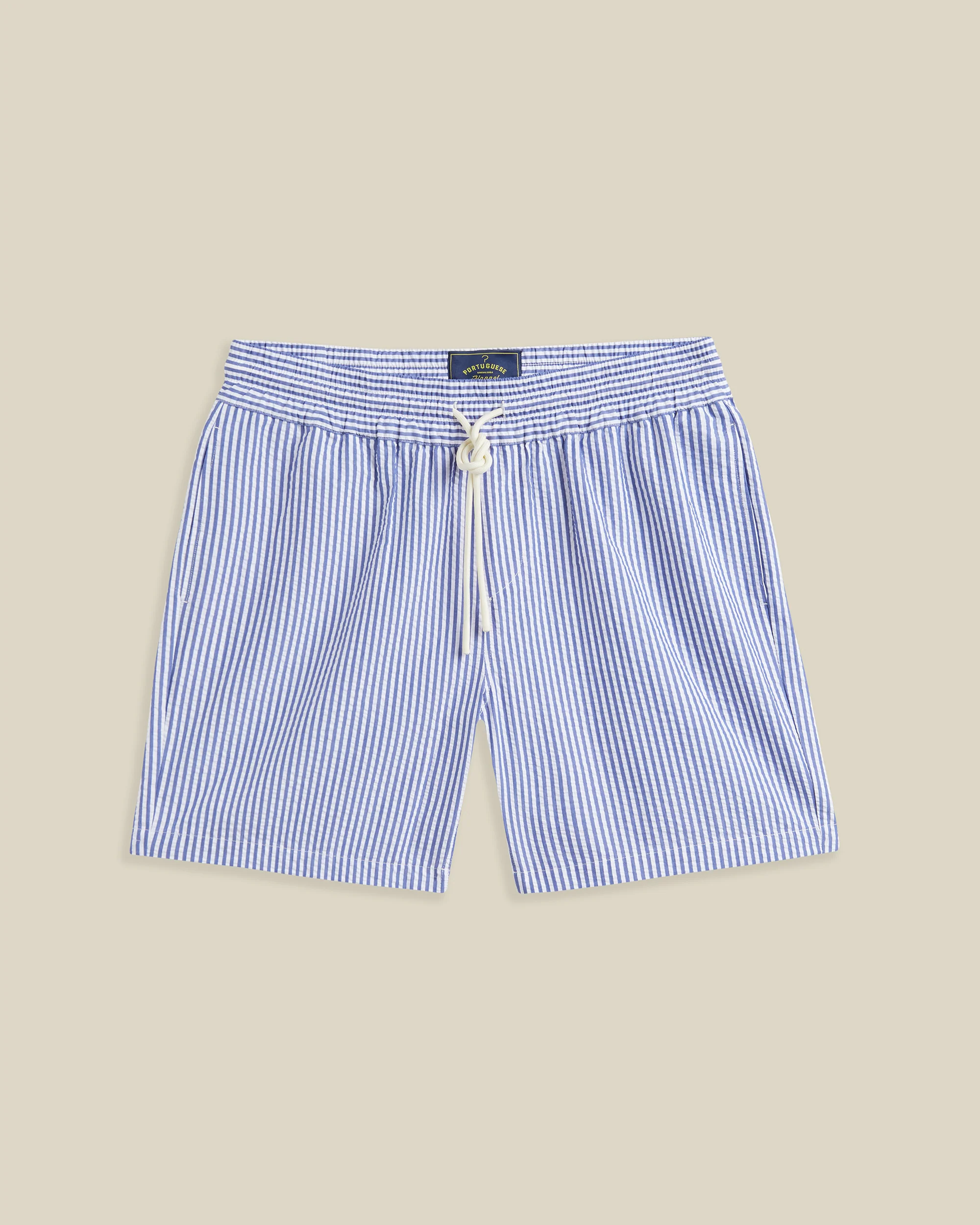 ATLANTICO STRIPE SHORTS - BLUE