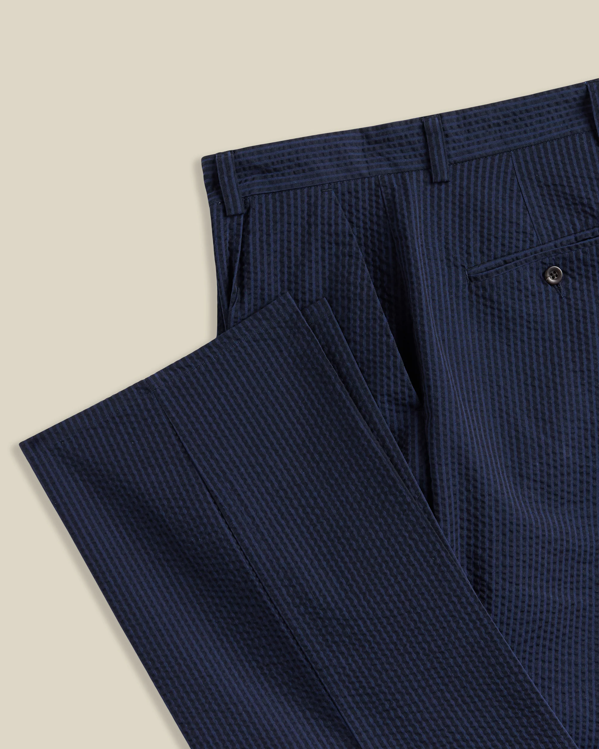ATLANTICO TROUSERS - NAVY - Image 4