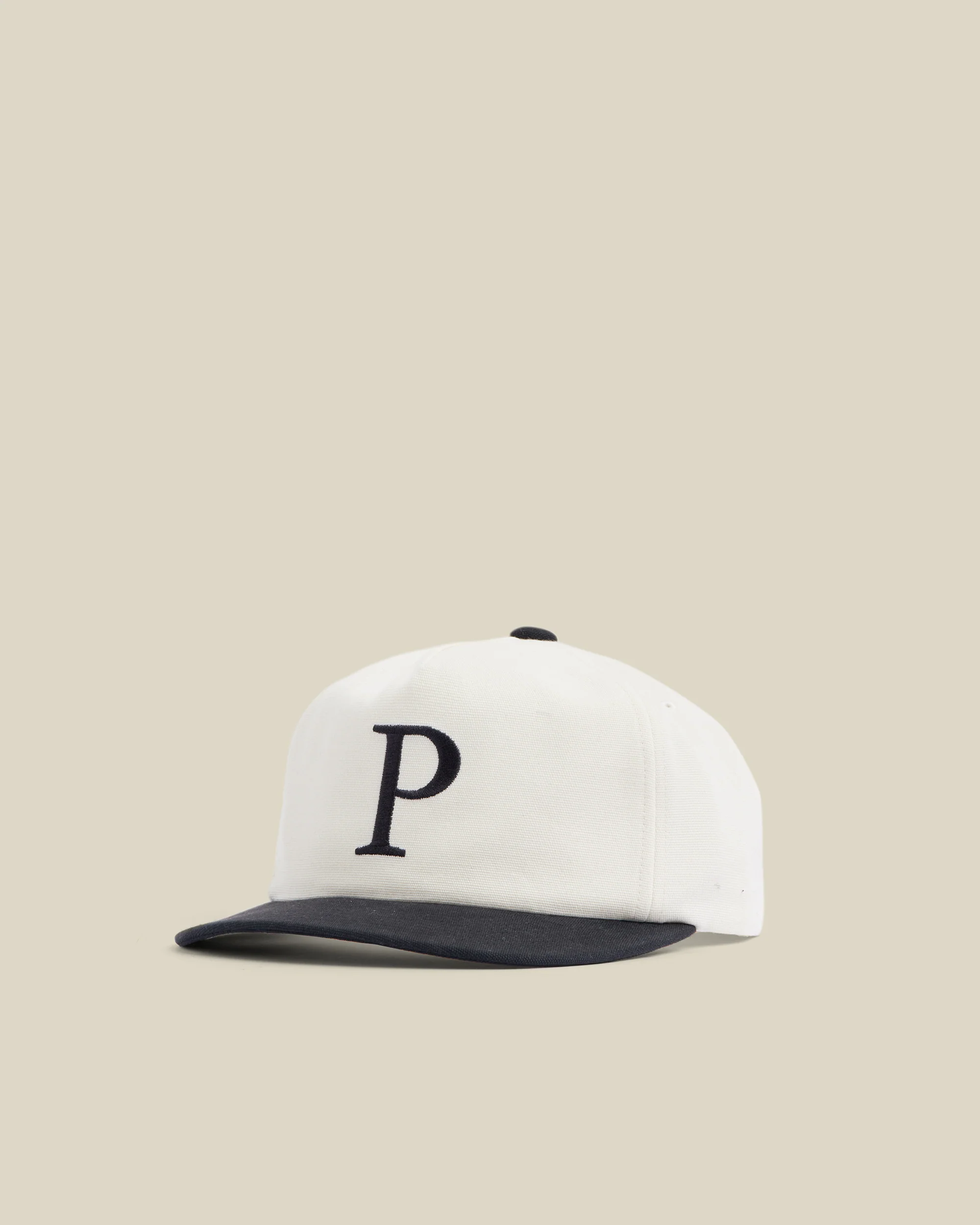 CAP CANVAS - BLACK ECRU