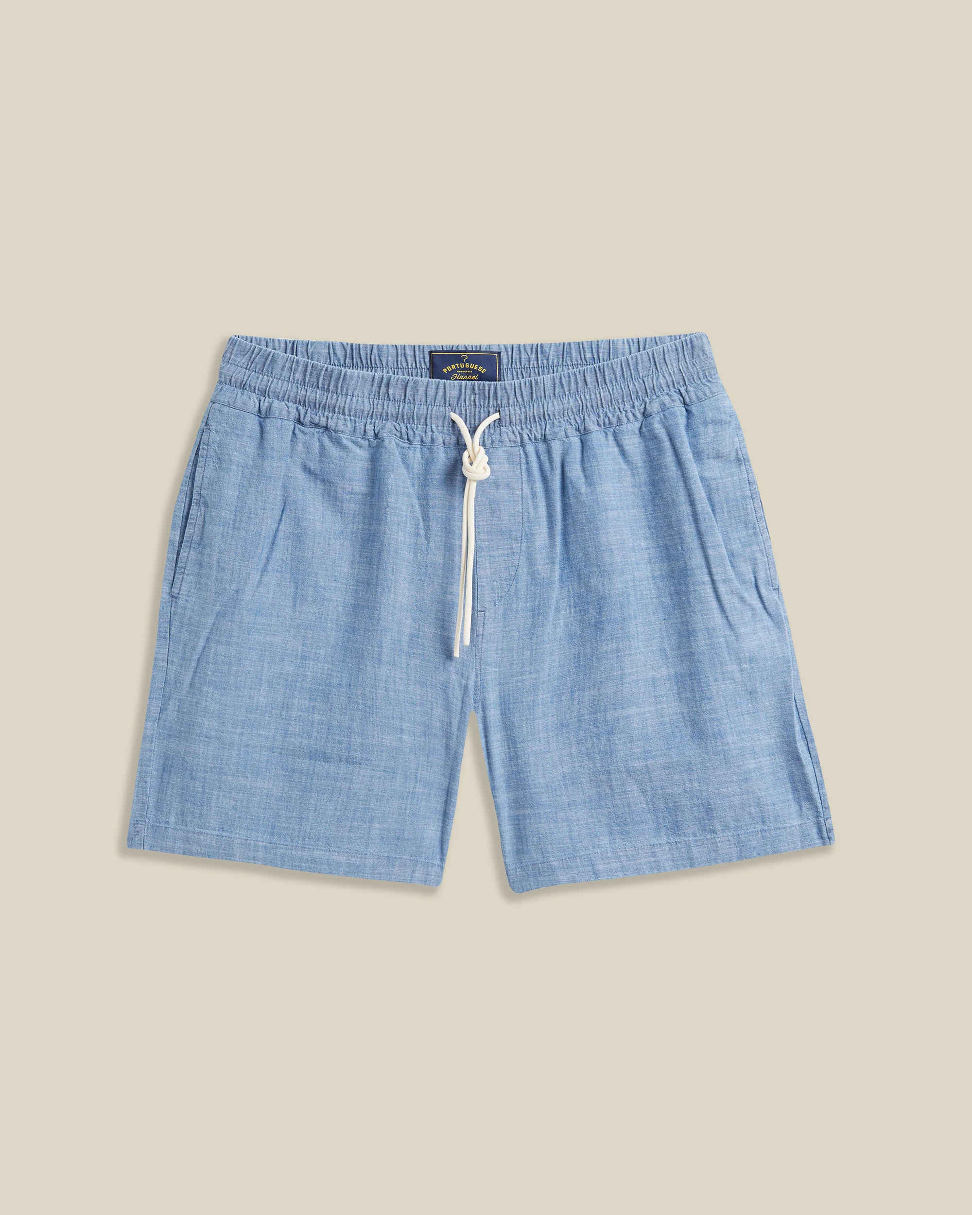 CHAMBRAY SHORTS