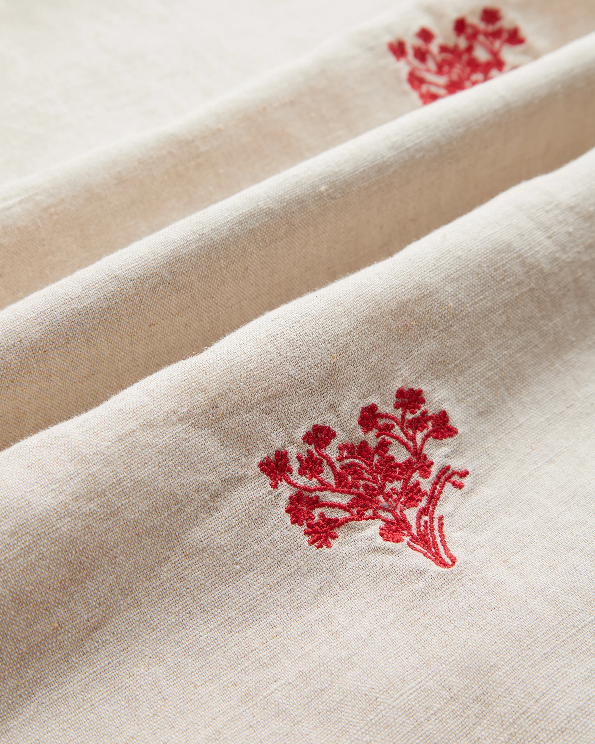 EMBROIDERY RED BOUQUET - Image 4