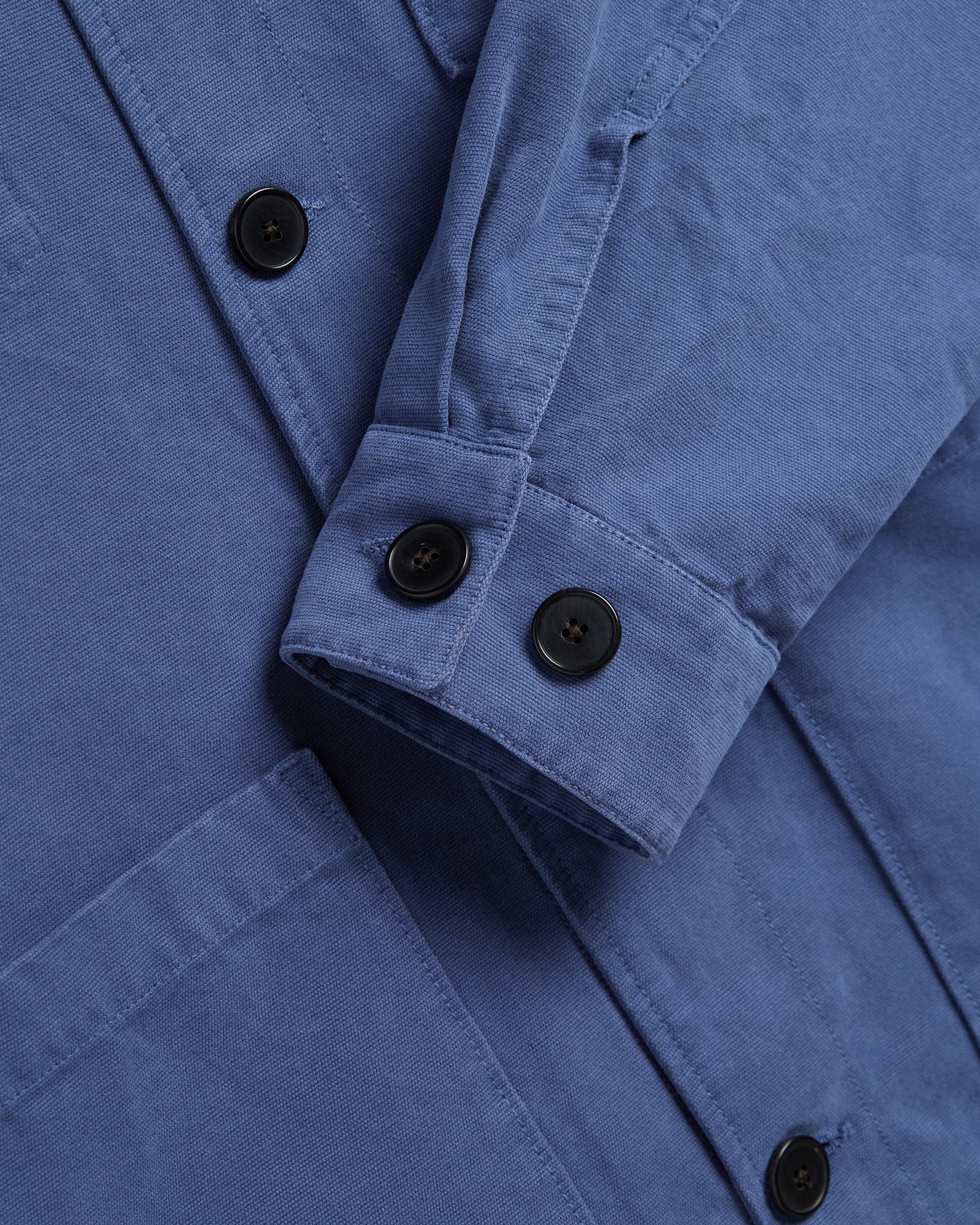 LEGACY JACKET IN CANVAS - BLUE - Image 4