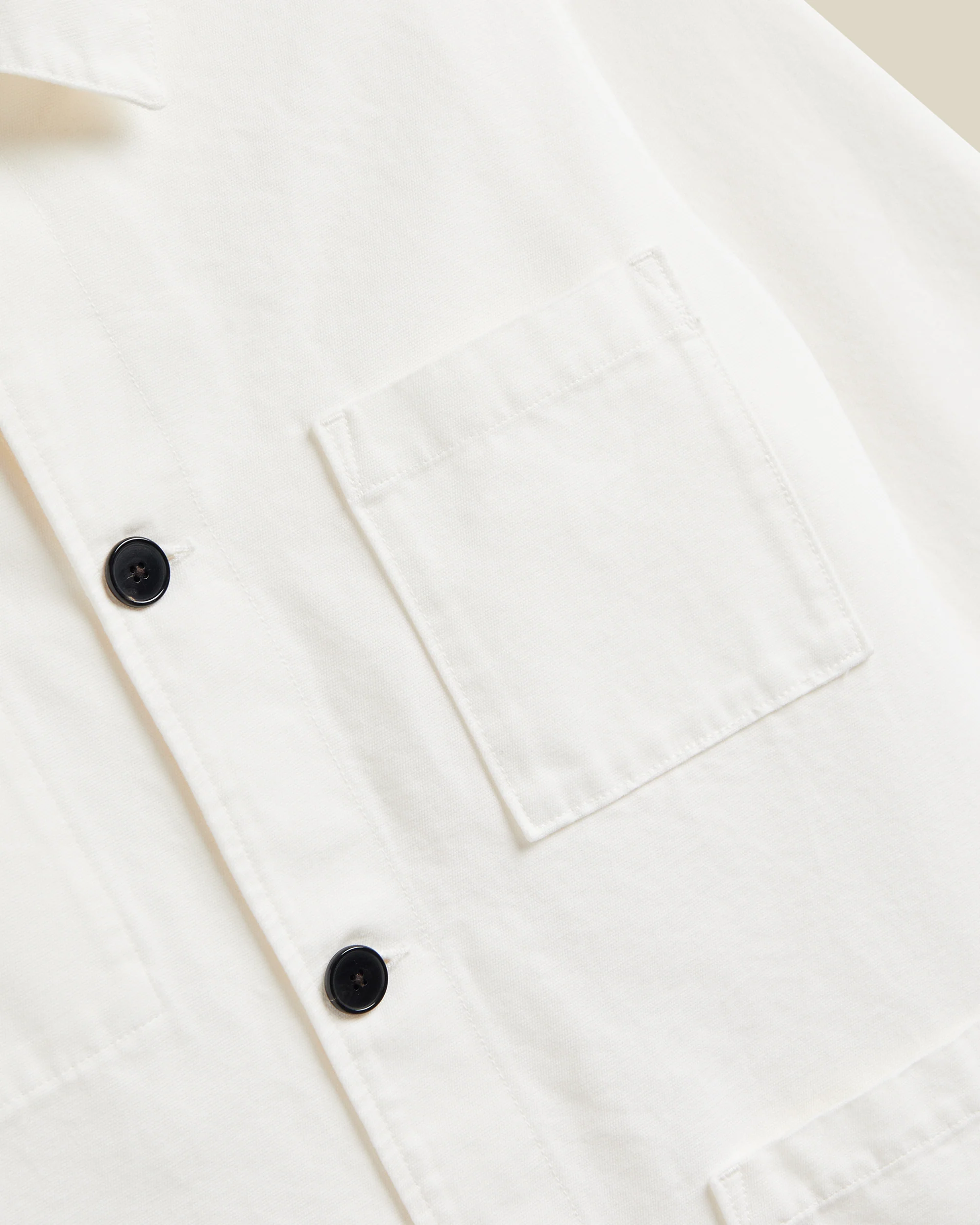 LEGACY JACKET IN CANVAS - ECRU - Image 3