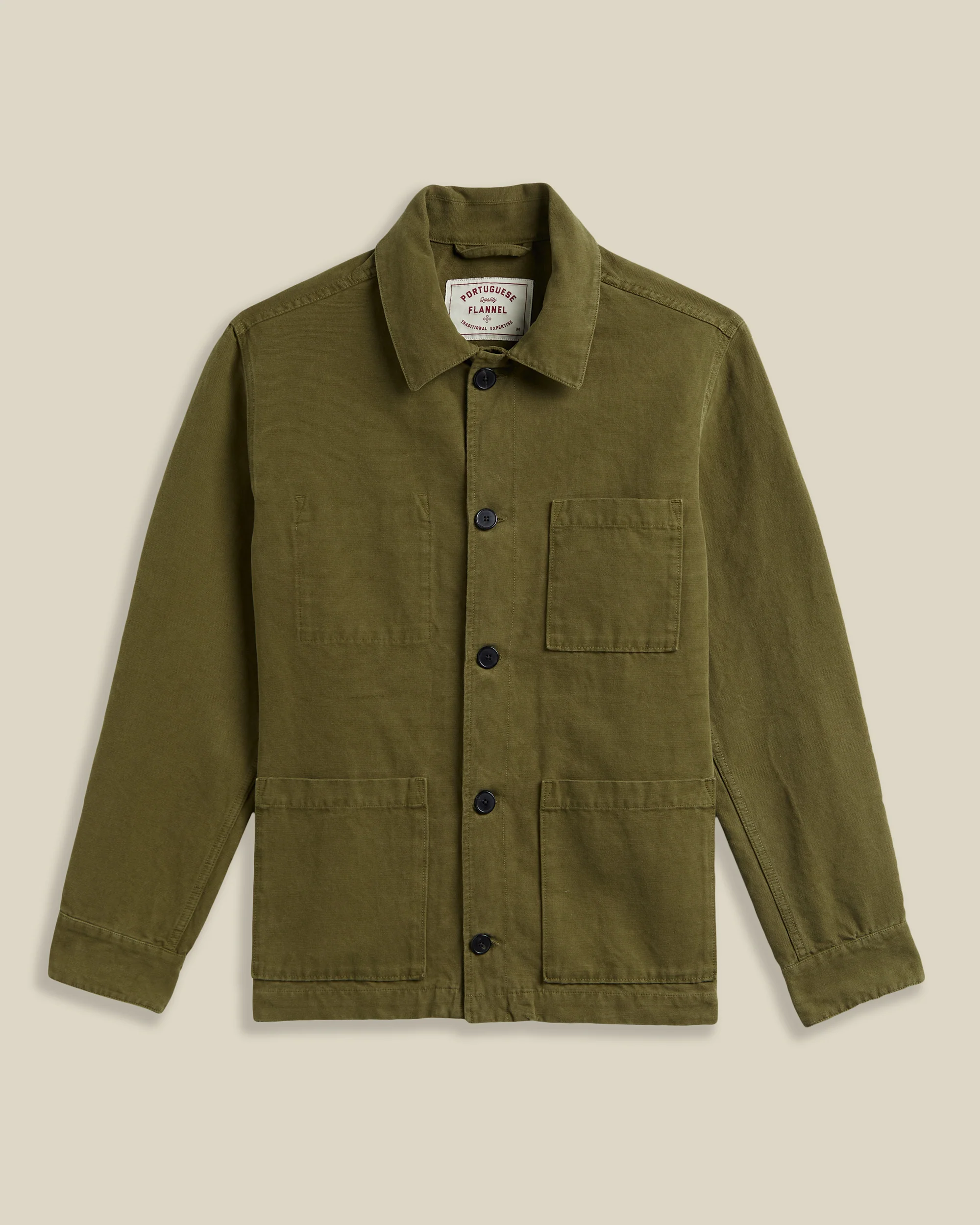 LEGACY JACKET IN CANVAS - MILITARY GREEN