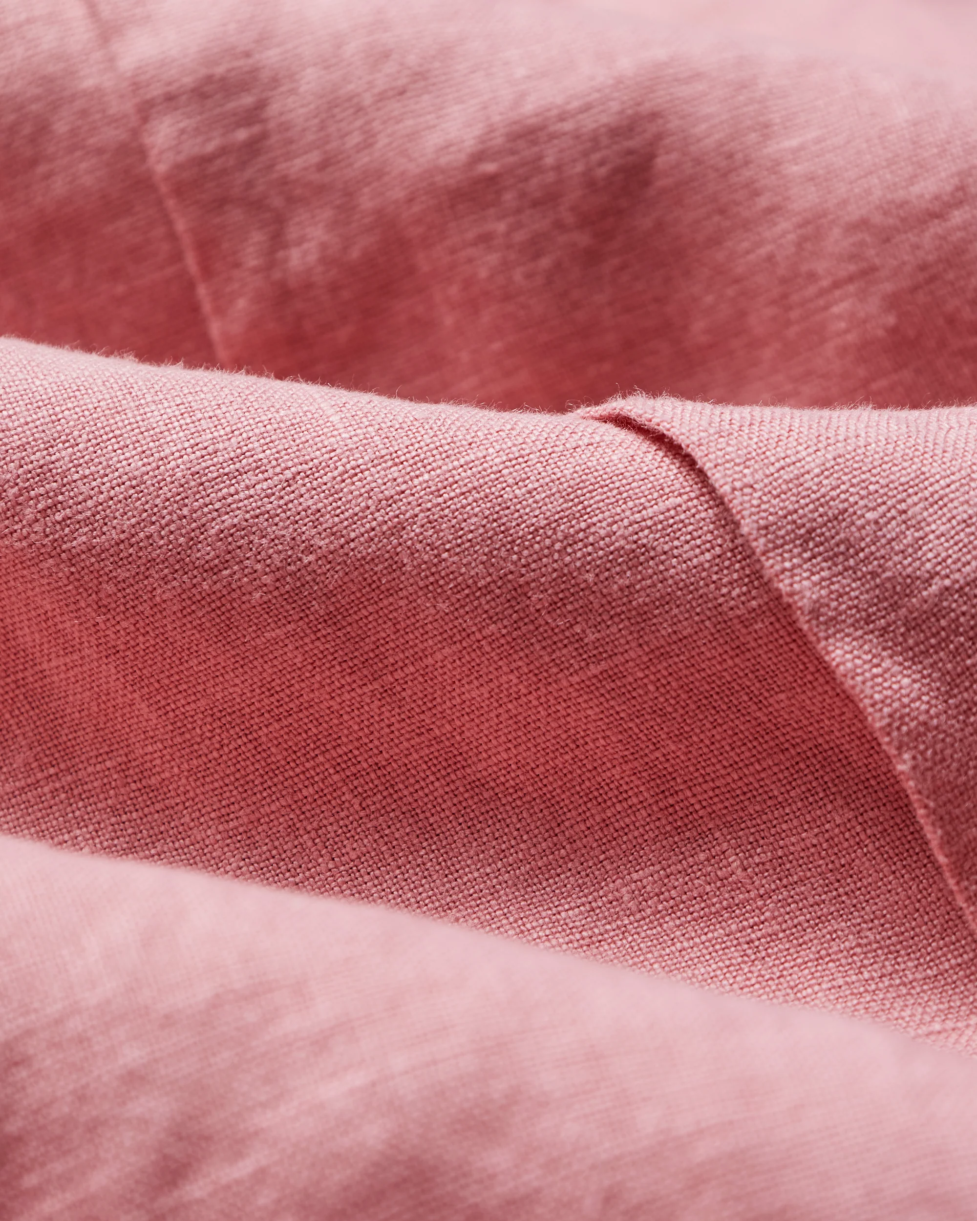 LINEN CAMP COLLAR - ROSE - Image 4