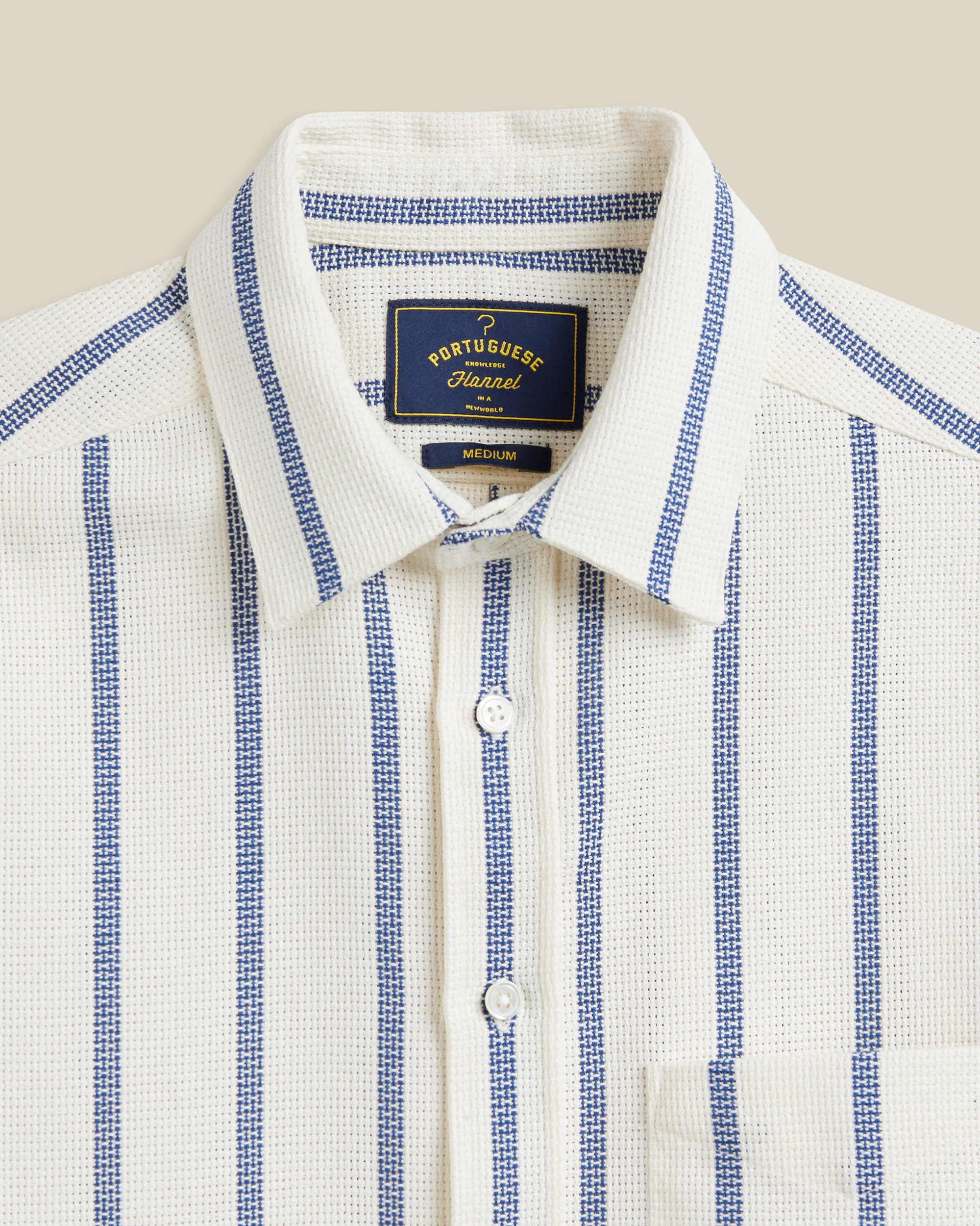 PIQUET STRIPE - BLUE - Image 2