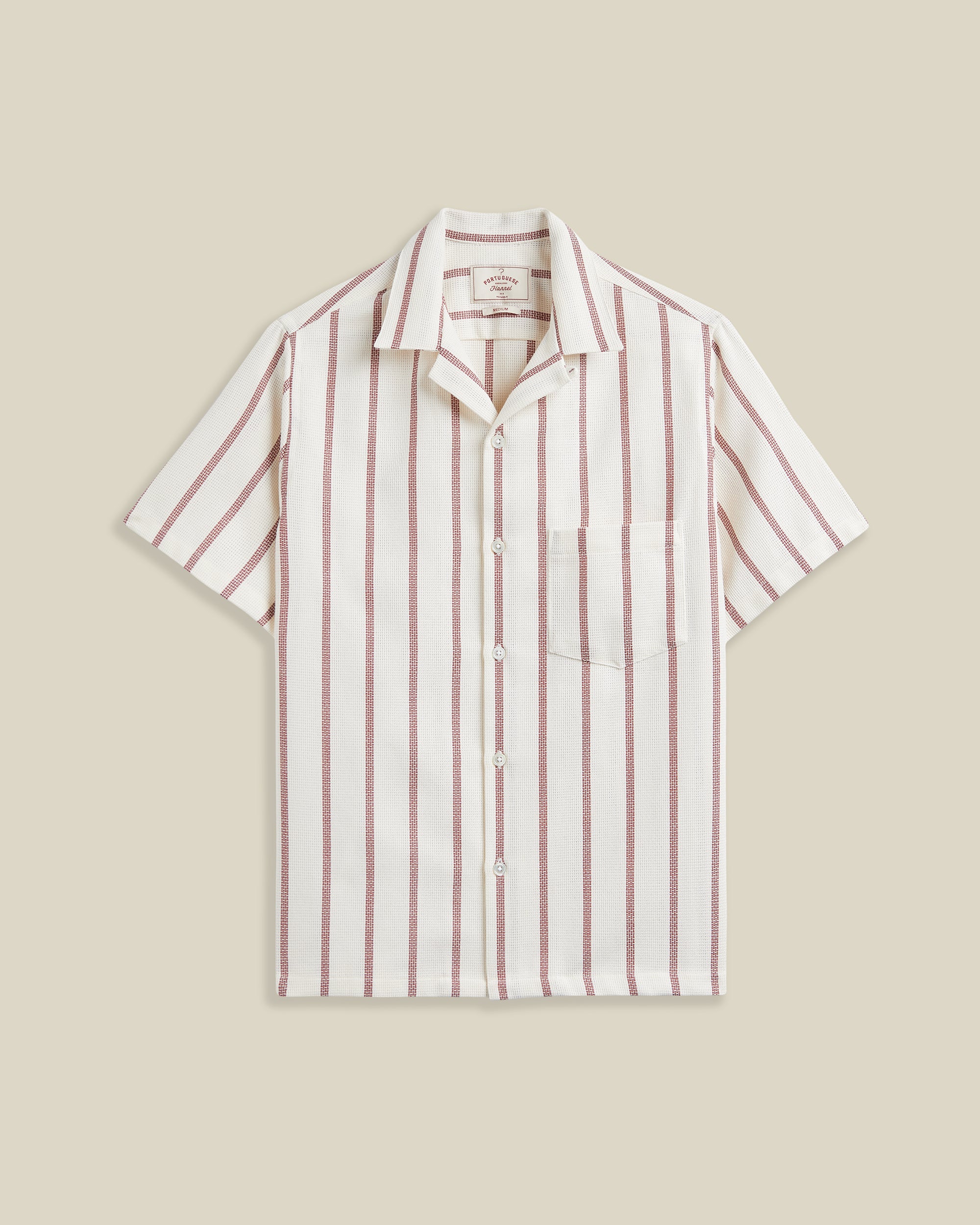PIQUET STRIPE - BORDEAUX