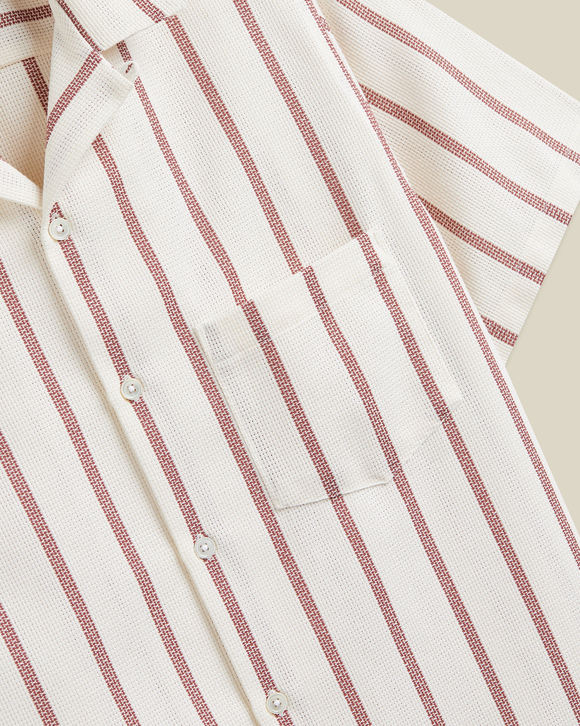 PIQUET STRIPE - BORDEAUX - Image 3